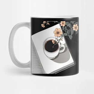 Reading And floral Coffee Mug